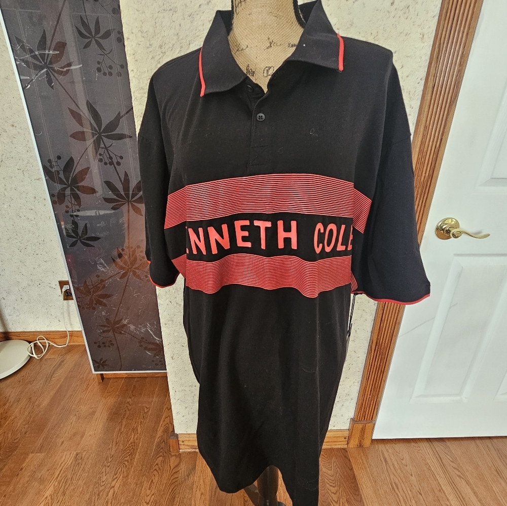Brand new with tag Kenneth Cole  black shirt size 3X - Picture 4 of 5